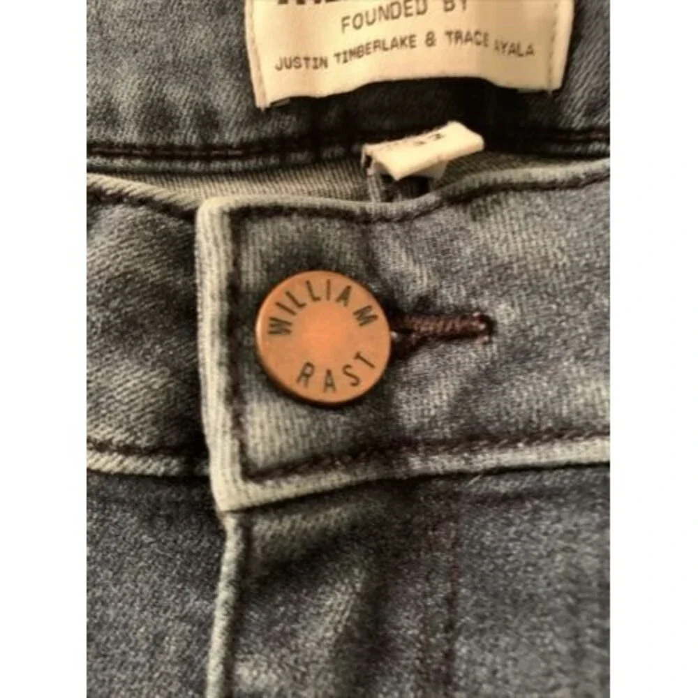 William Rast Women's Destroyed Distressed Denim Jeans w/Pockets Blue Size 32